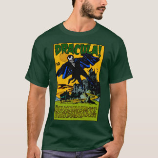 DRACULA! Camiseta de Quadrinhos de Terror