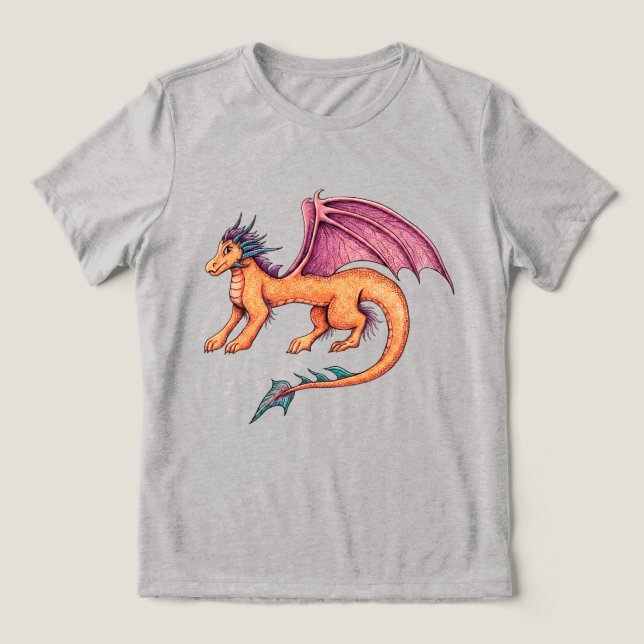 Dragão Amigável (Design frontal)