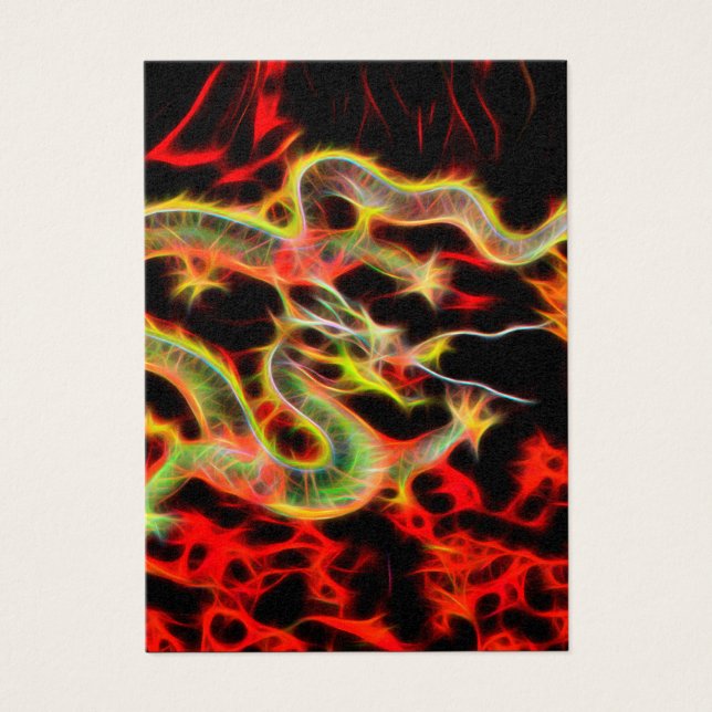 Dragão atira energia sortuda (Frente)