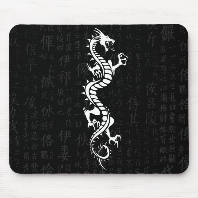 Dragão branco Mousepad (Frente)