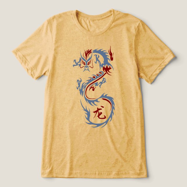 Dragão Chinês Moderno (Design frontal)