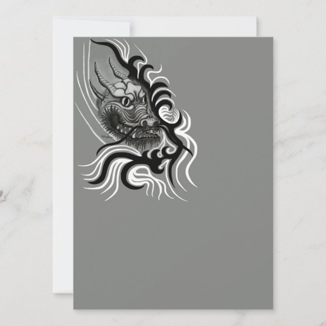 Dragão da China em Tattoostyle (Frente)