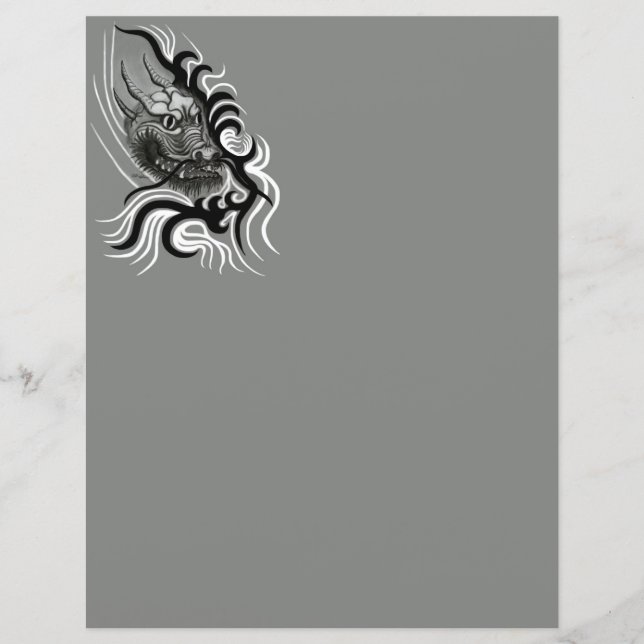 Dragão da China em Tattoostyle (Frente)