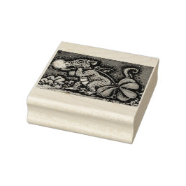 DRAGÃO DE BEBÊ IRLANDÊS, RUA. CARIMBO DE BORRACHA 