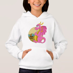 Dragão de desenho animado Hoodie