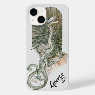 Dragão de Lagarto Mitológico em Rochas, Mitologia 