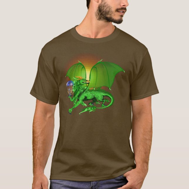Dragão do universo e camisas verdes de Sun (Frente)