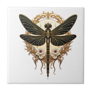 Dragão Elegante Art Nouveau Steampunk