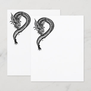 Dragão em Estilo de Tatuagem