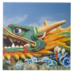 Dragão Famoso no Haw Par Villa em Singapura Ásia