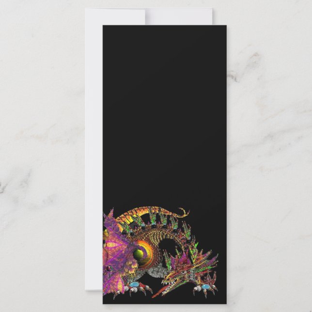 DRAGÃO/FANTASIA DOURADO DRAGÃO EM ROLA E PRETO (Frente)