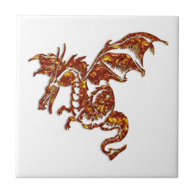 Dragão Flamejante (Frente)