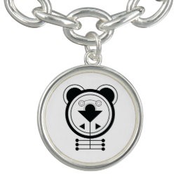 Dragão Geométrico Bracelete Zodiado