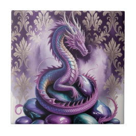 Dragão Gótico Místico Roxo