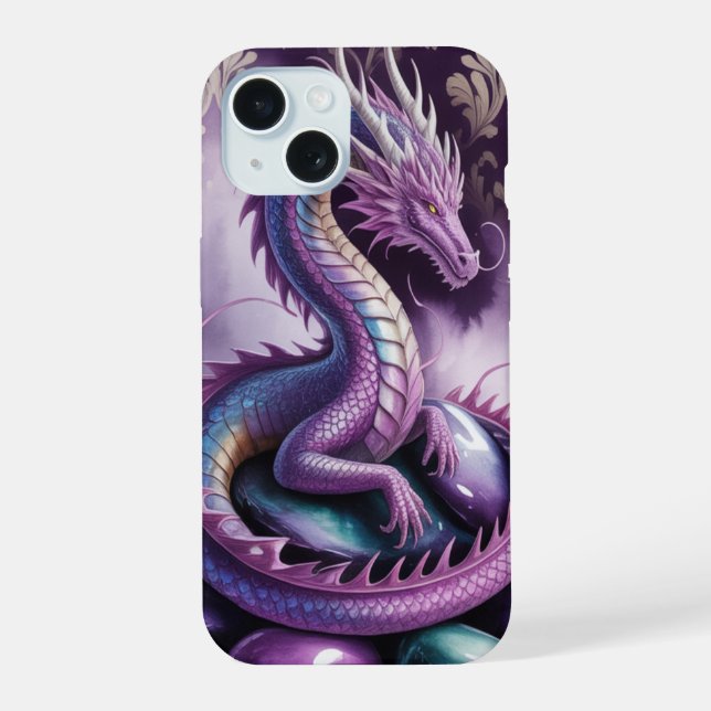 Dragão Gótico Místico Roxo (Verso)