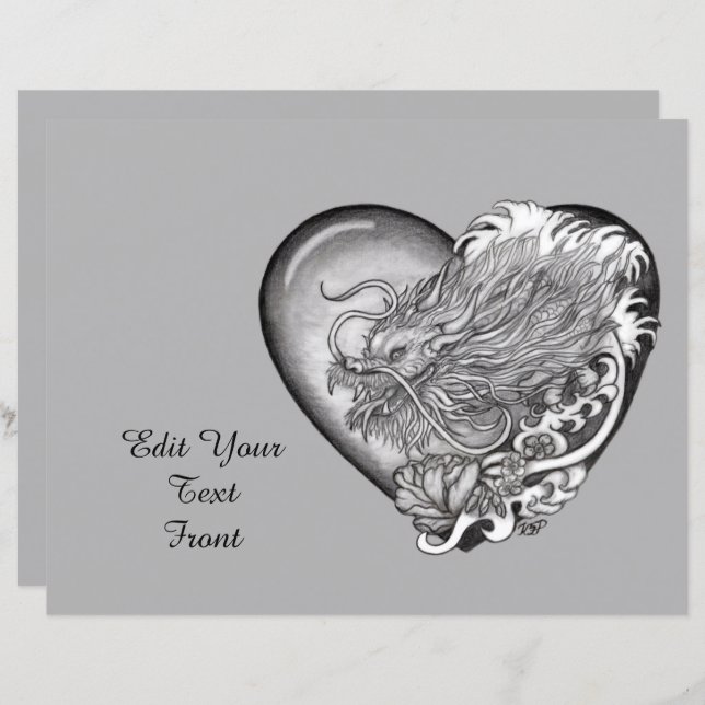 Dragão Heart (Frente/Verso)