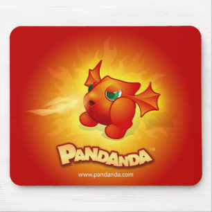 Dragão impetuoso Mousepad de Pandanda