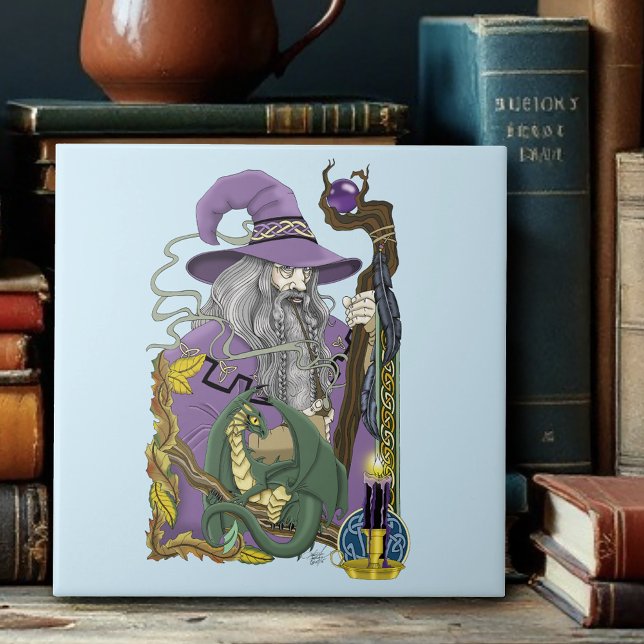 Dragão Mágico Celta Fantasia Roxo (Criador carregado)
