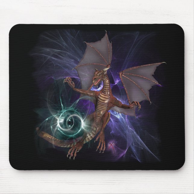 Dragão mágico Mousepad (Frente)