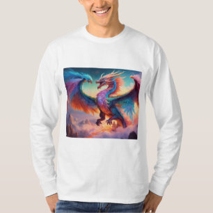 Dragão Místico e Camisa de Pintura Fênix