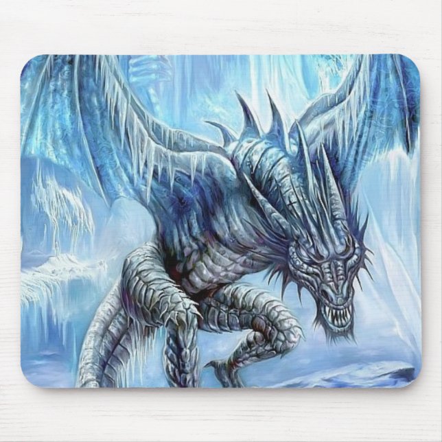 Dragão Mousepad do gelo (Frente)