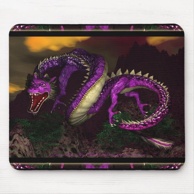 Dragão Mousepad Oriental (Frente)