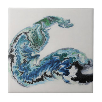“Dragão nas Ondas – Energia Oceânica Abstrata