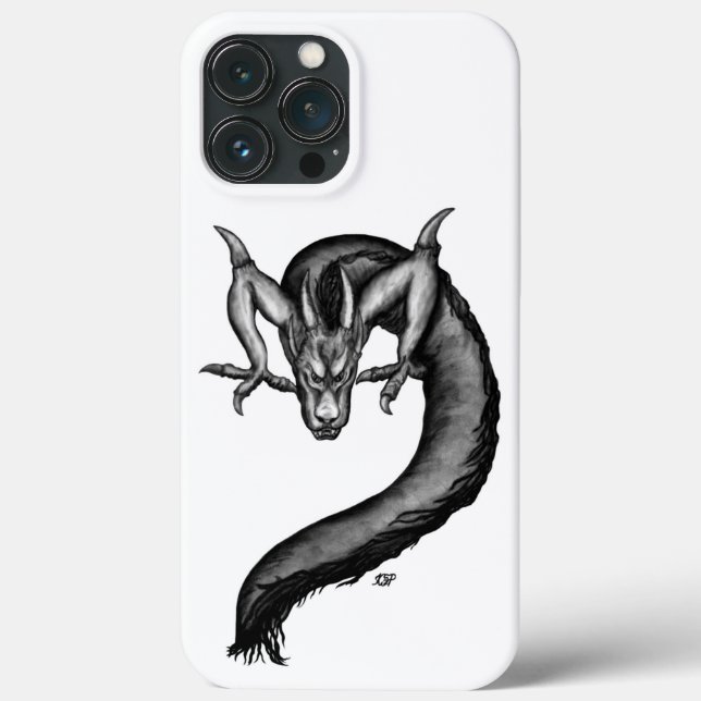Dragão no estilo de tatuagem (Verso)