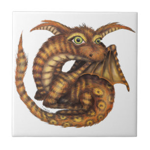 Dragão peludo bonito