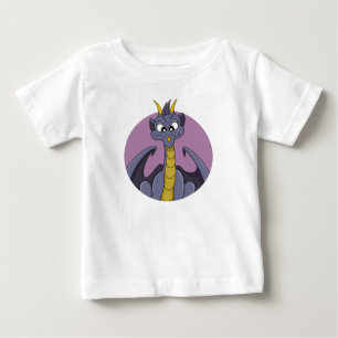 Dragão roxo - Camisa de bebê