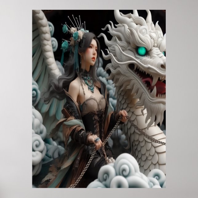 Dragão Tamer Poster (Frente)