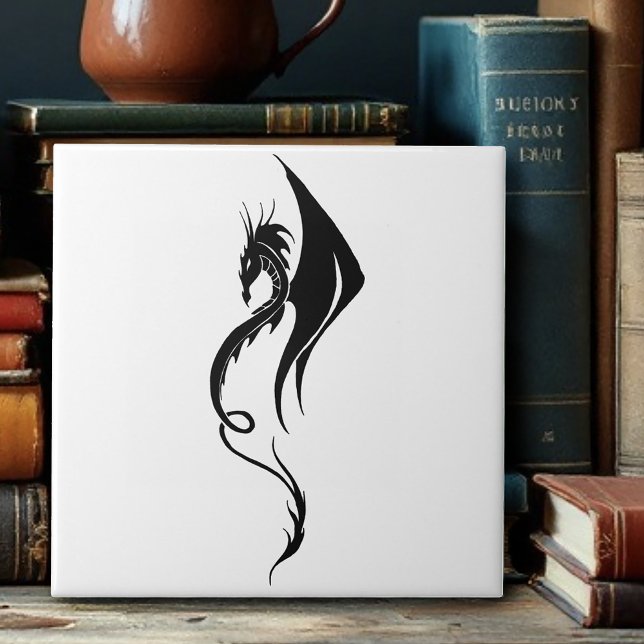 Dragão Tribal Negro (Criador carregado)