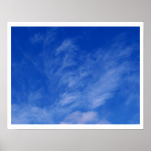 Dragão/Unicórnio nas Nuvens - Poster