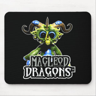 Dragão verde Mousepad da DM