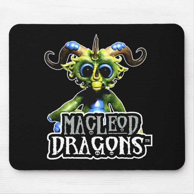 Dragão verde Mousepad da DM (Frente)
