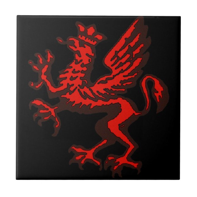 Dragão vermelho (Frente)