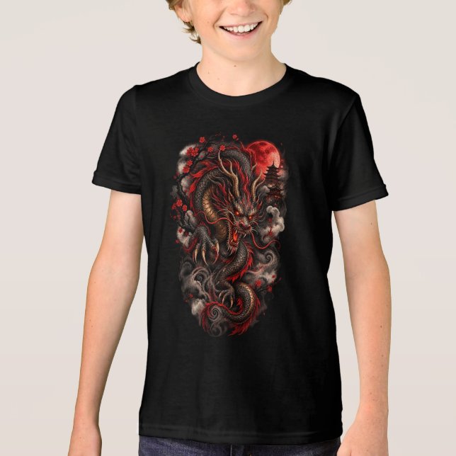 Dragão Vermelho das Crianças (Frente)
