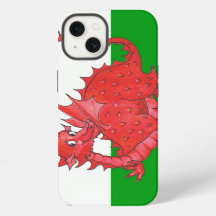 Dragão Vermelho no iPhone Verde e Branco 6 Xtreme