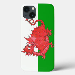 Dragão Vermelho no iPhone Verde e Branco 6 Xtreme