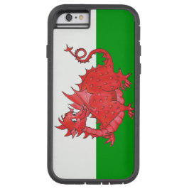 Dragão Vermelho no iPhone Verde e Branco 6 Xtreme