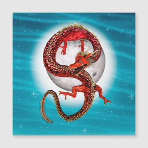Dragão Vermelho Oriental - Criatura Fantástica Mít
