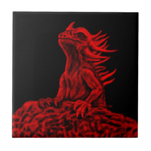 Dragão vermelho pequeno