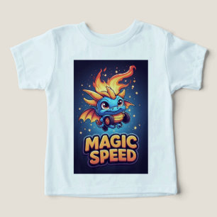 Dragãozinho Azul Aventura de Velocidade Kids 🐉