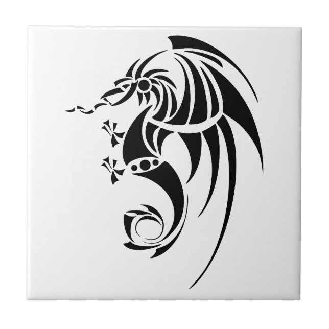 Dragissous V1 - dragão preto (Frente)