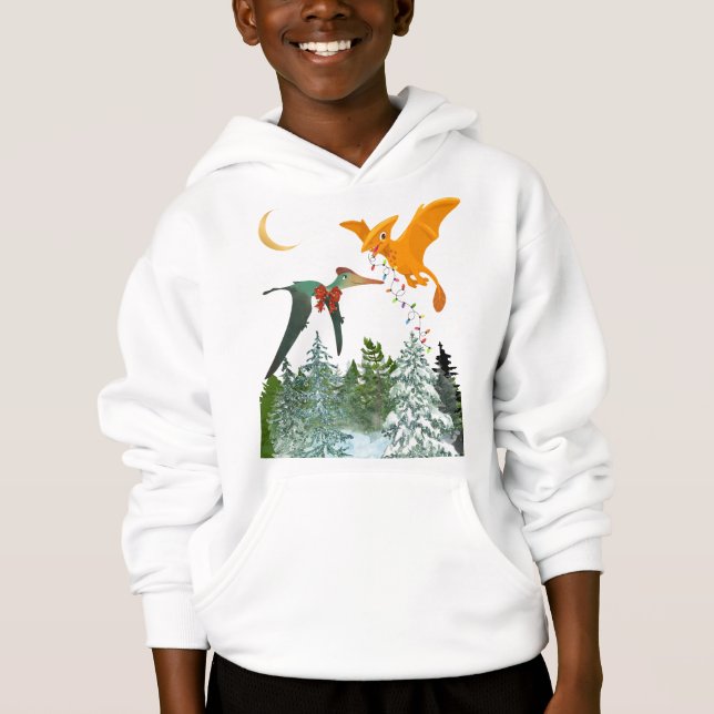 Dragões de Natal Hoodie (Frente)