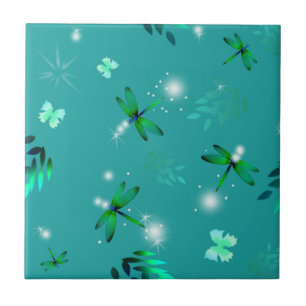 Dragões e Azulejos borboletas