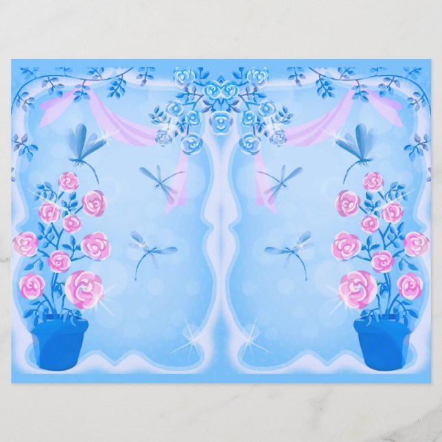 Dragões e rosas (Frente)