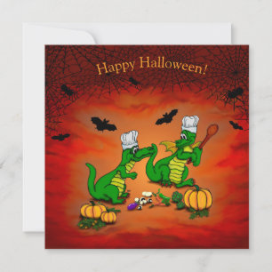 Dragões - Feliz Halloween! Hoje eu cozinho