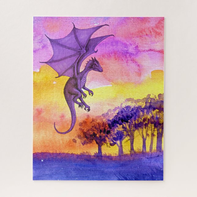 Dragon art quebra-cabeça (Vertical)