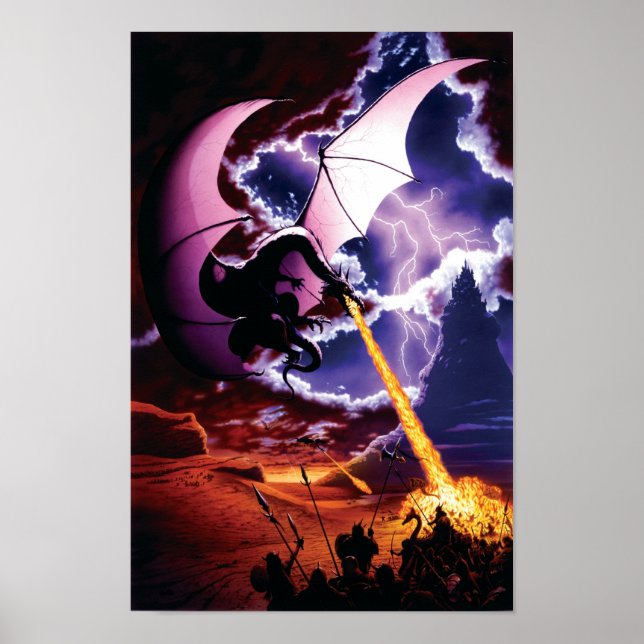 Dragon Attack Poster (Frente)